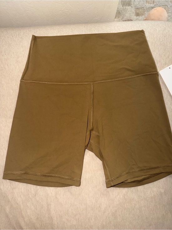 lululemon athletica Pants - BRAND NEW LULULEMON High-Waist Women’s Bike Shorts in Olive Brown
